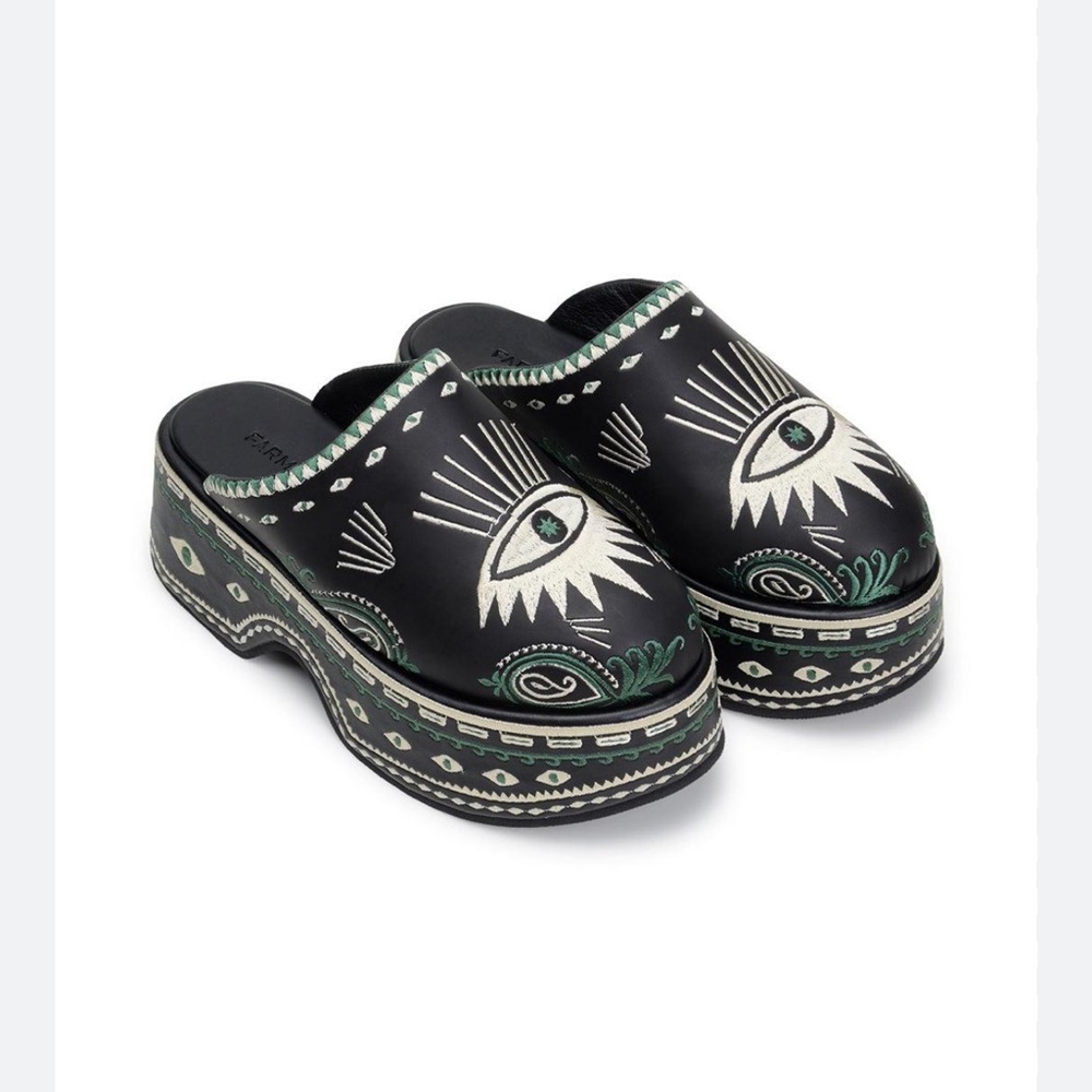 Farm rio mystic clog sz 9 (fits 8.5)